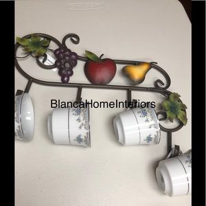 Sonoma villa collection Hammered Mugs Wall rack